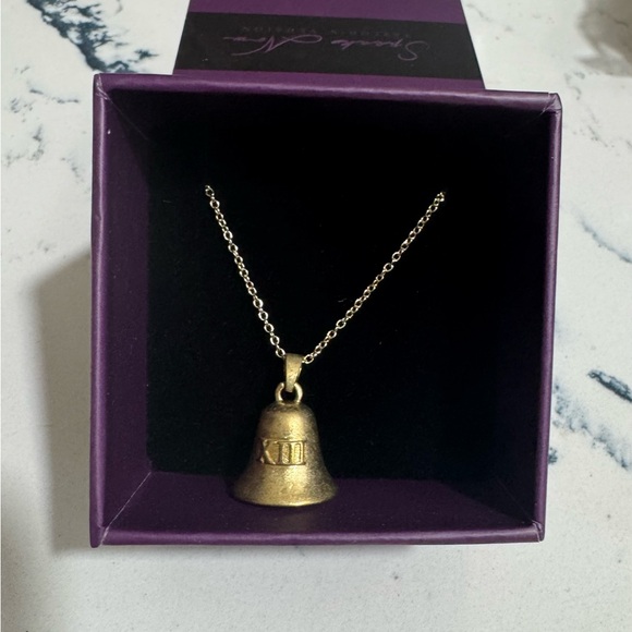 Taylor Swift Necklace Speak Now bell.  NEW - Picture 2 of 3